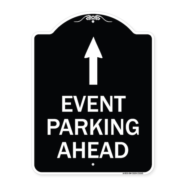 Parking & Post Kit Heavy-Gauge Aluminum Architectural Sign, 24" x 18", BW-1824-23366